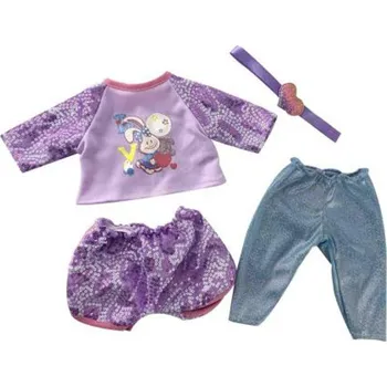 Doplněk pro panenku Mac Toys 900002 šaty pro panenku fialové