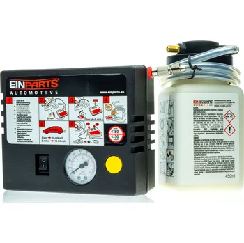 Sada na opravu pneumatiky EinParts EPAP08 kompresor + tmel