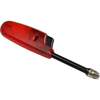 Teleskopický plynový zapalovač - červený MFX-32215R