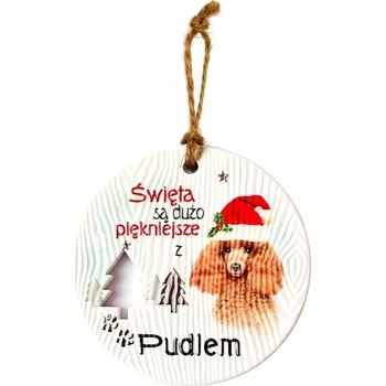 Přívěsek Keramický přívěsek CEZ-023 BN (Světle hnědá krabička)