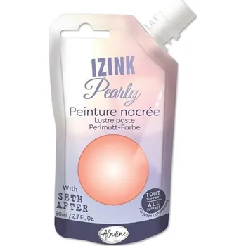 Vodová barva Aladine Izink Pearly Efektová barva Pale Peach 80 ml 1 ks