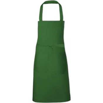 Pracovní zástěra Link Kitchen Wear Hobby zástěra - EU výroba Barva: bottle green, Velikost: 73 x 80 cm G_X994