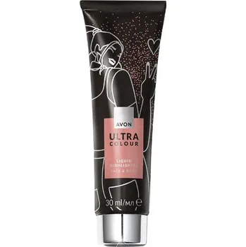 Rozjasňovač AVON Tekutý rozjasňovač na obličej a tělo ROSE QUARTZ