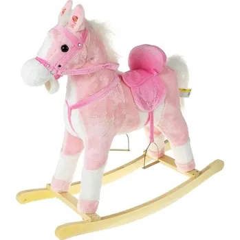 Houpací kůň Kůň na pólu se zvukem KONÍK HOUPAČKA Pro 3 ROKY Kůň na PÓLECH Super