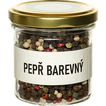 Koření inutea Pepř barevný – 70 gve skle - kořenka 165ml