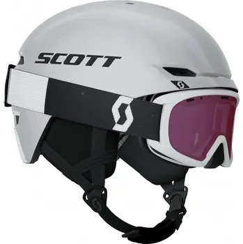 Lyžařská přilba Scott Keeper 2 + brýle Jr Witty 23/24 - White / M