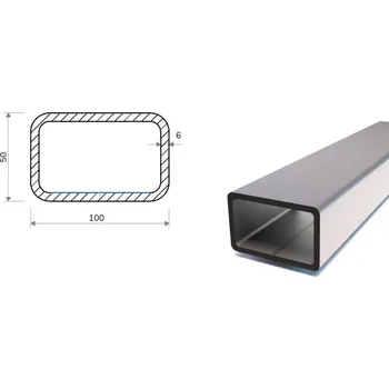 Stavební profil Jekl 100x50x6 (S355)