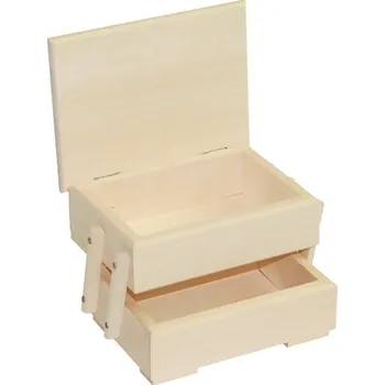 Dřevěný organizér na bižuterii malý