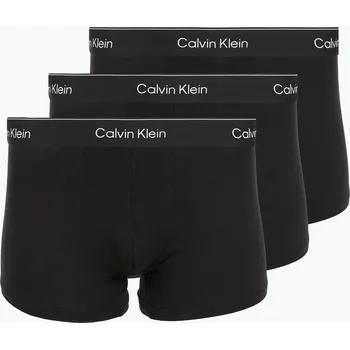 Pánská móda Boxerky Calvin Klein LV00NB4392 Trunk 3 páry black/dyed to match/white
