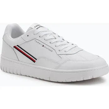 Pánská obuv Pánské boty Tommy Hilfiger Basket Core Stripes white