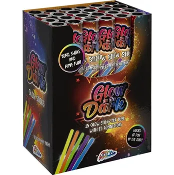 Party dekorace Svítící tyčinky 15 balení