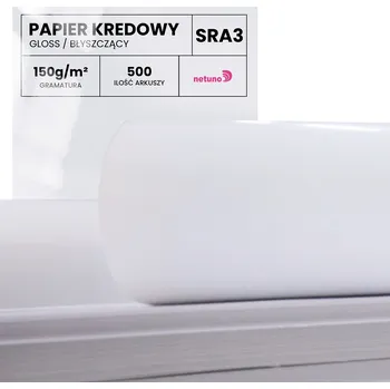 Kancelářský papír Křídový papír křída 150 g gloss lesk SRA3 500ark.