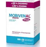MOBIVENAL micro 100+20tbl zdarma