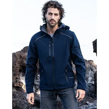 Pánská softshellová bunda Promodoro Pánská zateplená softshellová bunda Barva: Černá, Velikost: S G_E7860