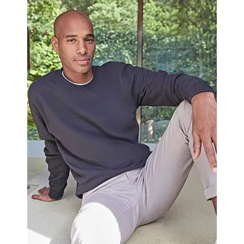 Pánská mikina Kustom Kit Pique mikina Regular Fit Barva: Šedá, Velikost: S G_K337