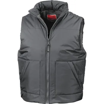 Pánské tričko Result Bodywarm s fleecovou podšívkou Barva: Dark Grey, Velikost: M G_RT44