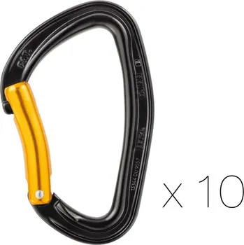 karabina Ocelová karabina PETZL DJINN STEEL 10 Pack