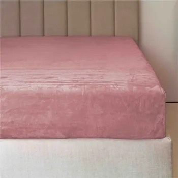 Prostěradlo Jiří Polášek Napínací prostěradlo MIKROVLÁKNO starorůžové Velikost: 90x200 na výšku 15-18 cm
