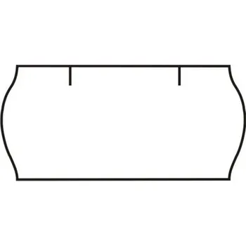 Papír Etikety cenové Contakt, 26 x 12 mm, bílá