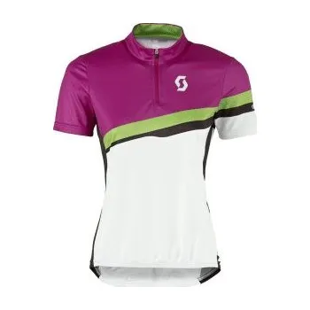 cyklistický dres Dámský cyklistický dres Scott Shirt W Endurance 15/16 - fest pur/bla / S