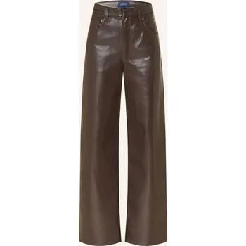 Dámské kalhoty Citizens Of Humanity Dámské Kožené Kalhoty Ayla, tmavě hnědá, 38