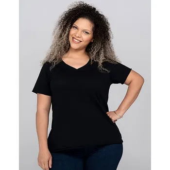 JHK Dámské triko Curves Slub Barva: Bílá, Velikost: XL G_JHK603