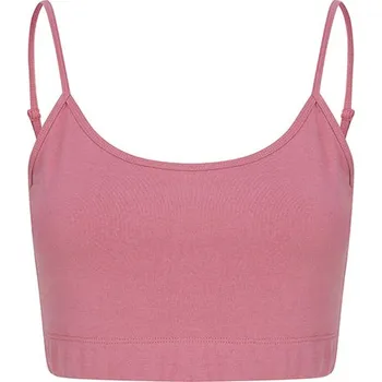 SF Women Cropped Cami Top Barva: Dusky Pink, Velikost: XXL G_SF230