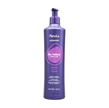 Vlasová regenerace Fanola Wonder No Yellow Mask maska pro blond, šedivé a odbarvené vlasy 350 ml