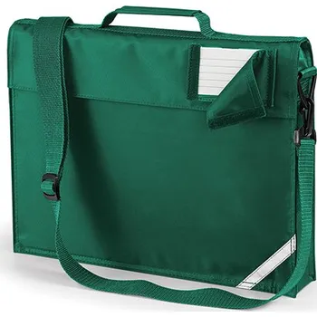 Quadra Junior Book Bag S popruhem Barva: bottle green, Velikost: 37 x 30 x 6 cm G_QD457