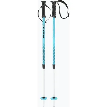 Sjezdová hůlka Dětské lyžařské hole HEAD Supershape Team Adjustable Jr white/black/speed blue