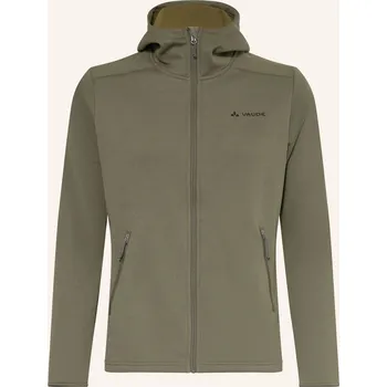 Pánská bunda Vaude Pánská Fleecová Bunda Idris, tmavě zelená, 54