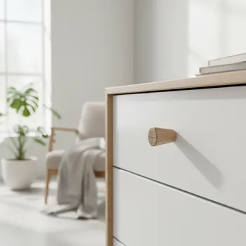 Nábytkové kování Interex Knopka GORDON / Dub Lakovaný