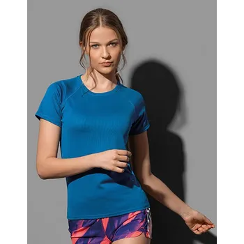 Dámské tričko Stedman® Tričko dámské raglánové rukávy Barva: Černá, Velikost: S G_S8500