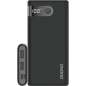 Powerbanka DUDAO | Dudao K9Pro Power Bank 10000mAh 2x USB 2A, černý (K9Pro-01)