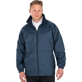Pánská větrovka Result Core Bunda s mikrofleecovou podšívkou Barva: Modrá, Velikost: L G_RT203