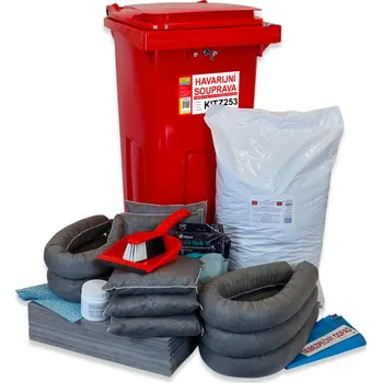 Havarijní souprava Univerzální mobilní havarijní souprava 120 l se zámkem