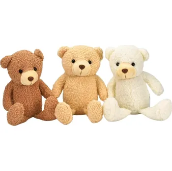 Plyšový medvěd mix druhů 30 cm, balení 6 ks
