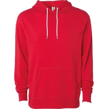 Pánské tričko Independent Unisex lehký svetr s kapucí Barva: red, Velikost: M G_NP306