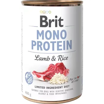 Volný čas Brit Mono Protein Jehněčí 6x400g