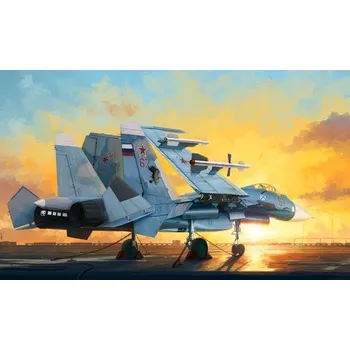 Plastikový model Suchoj Su-33 Flanker D - Trumpeter 01678