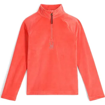 Chlapecké oblečení Dětská mikina Spyder Shimmer Bug 1/2 Zip 25/26 - coral haze / M