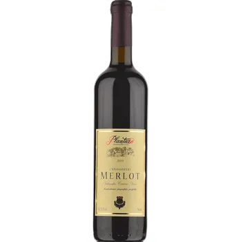 Víno Plantaže Merlot 2019