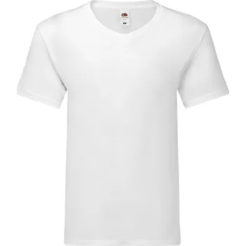 Fruit of the Loom Ikonický 150V krk T Barva: white, Velikost: 5XL G_F273