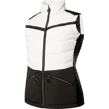 Dámská vesta Dámská vesta Dare 2B Burnish II Gilet DWN406 22/23 - White/Black / M