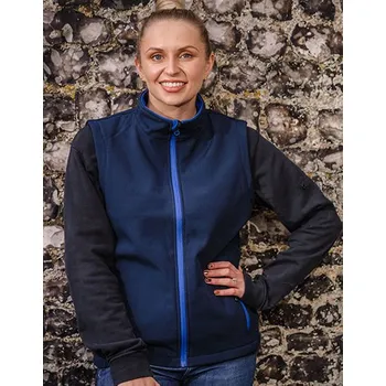 Pánská vesta Result Core Dámská potisknutelná softshellová zateplovací vesta a s recyklovaným fleecem uvnitř Barva: Žlutá, Velikost: XL G_RT232F