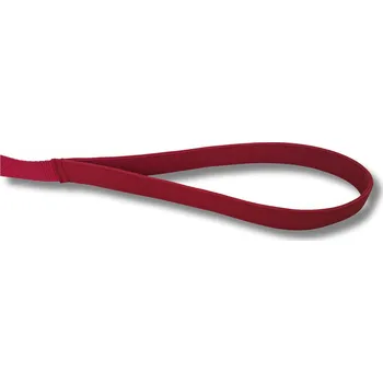 Vodítko pro psa Krátké popruhové vodítko pro střední plemena - SOFTSHELLOVÉ POUTKO NA RUKU - ČERVENÁ