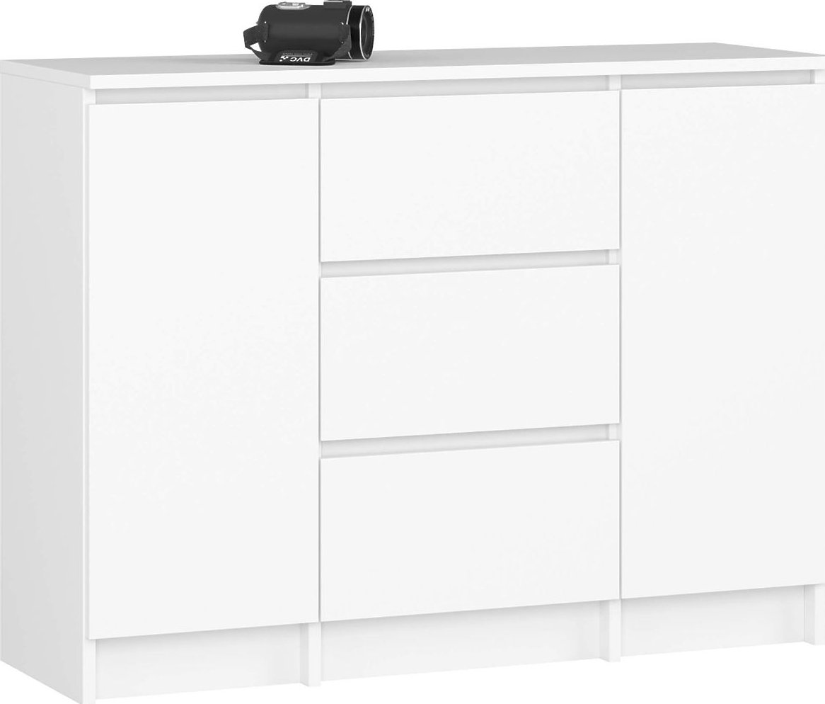 KOMODA K100 2D 3SZ PK BÍLÁ