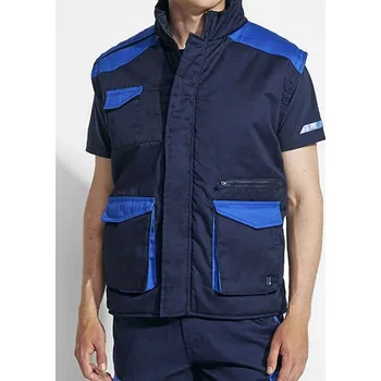 Pánská vesta Roly Workwear Vícekapsová vesta a Armada Barva: Černá, Velikost: L G_RY8414