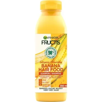 Vlasová kosmetika Garnier, Fructis Banana Hair Food vyživujúci šampón na veľmi suché vlasy 350 ml