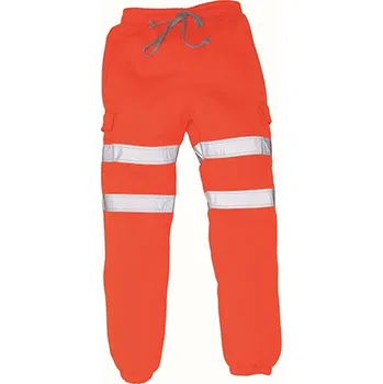 YOKO Hi-Vis joggingové kalhoty Barva: Hi-Vis Orange, Velikost: L G_YK016T